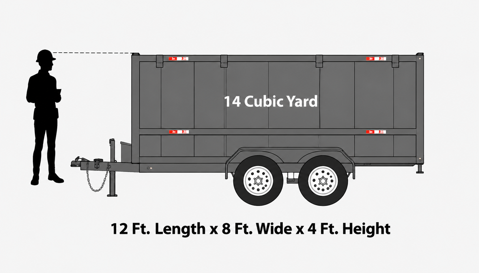 14 Yard Dump Trailer